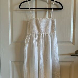 Aritzia White Summer Cotton Dress